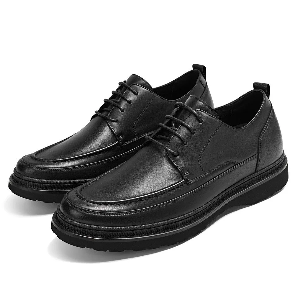 This item only ships to the United States - 6 CM/2.36 Inches CMR CHAMARIPA Height Increasing Black Derby Shoes