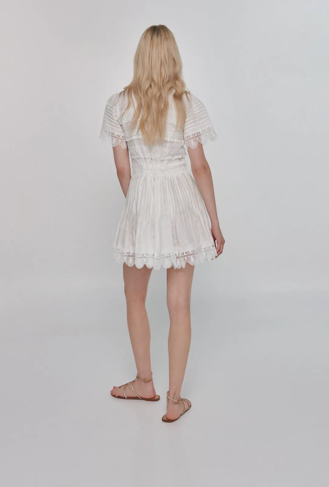 VIOLETTA DRESS WHITE