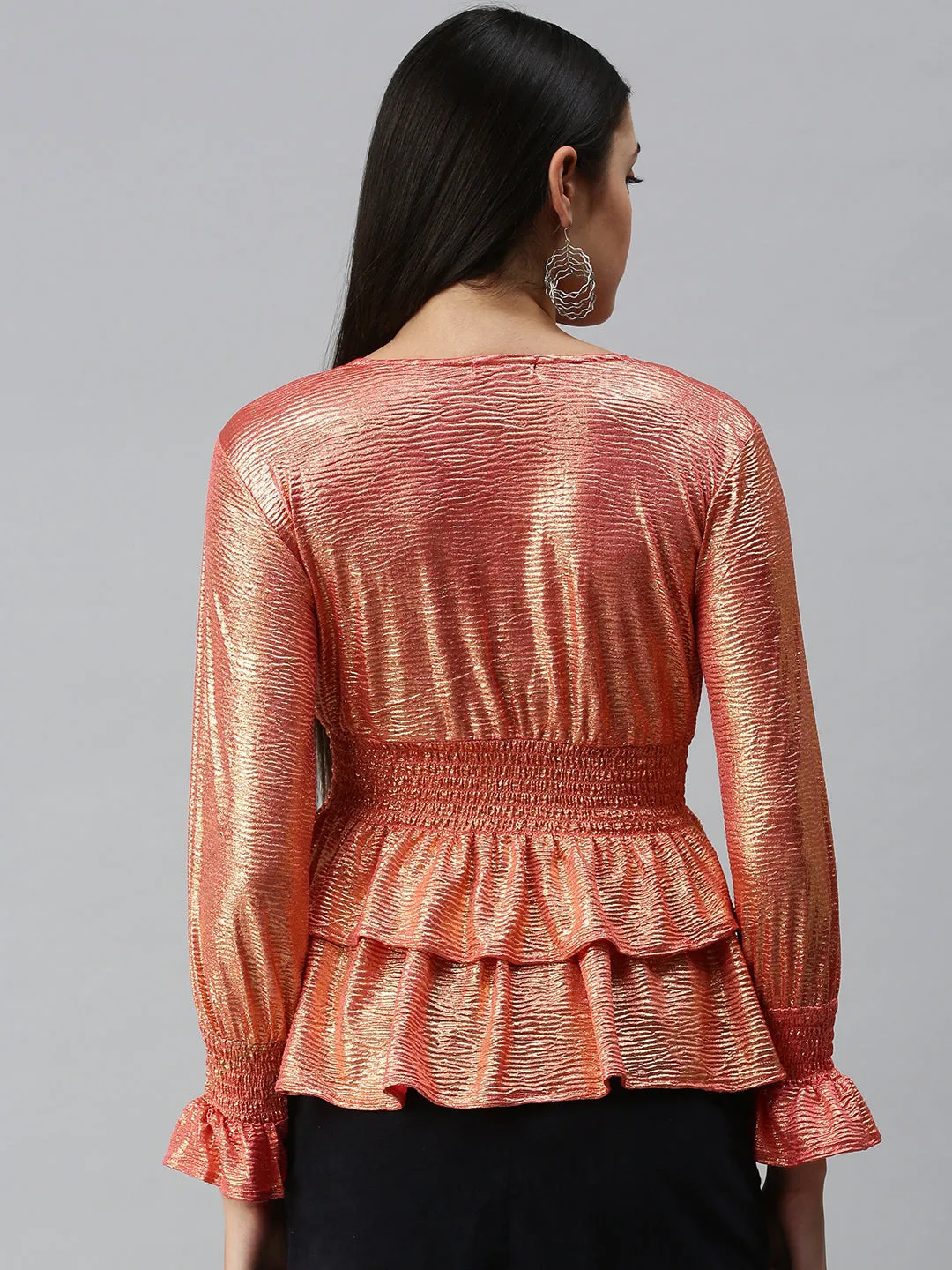 Women's Solid Copper Top