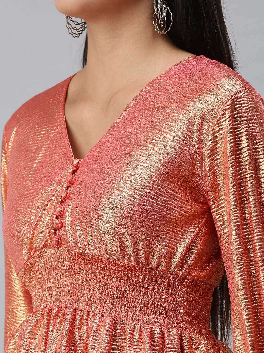 Women's Solid Copper Top
