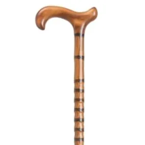 WOOD BEECH DERBY CANE